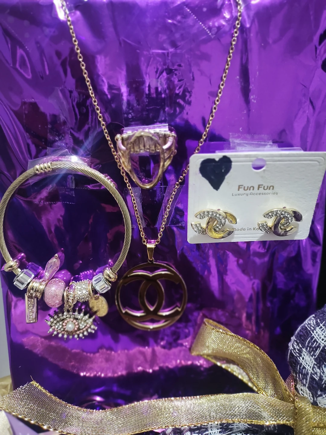 🌱Mom Gift Basket with Jewelry and Accessories New - photo 4