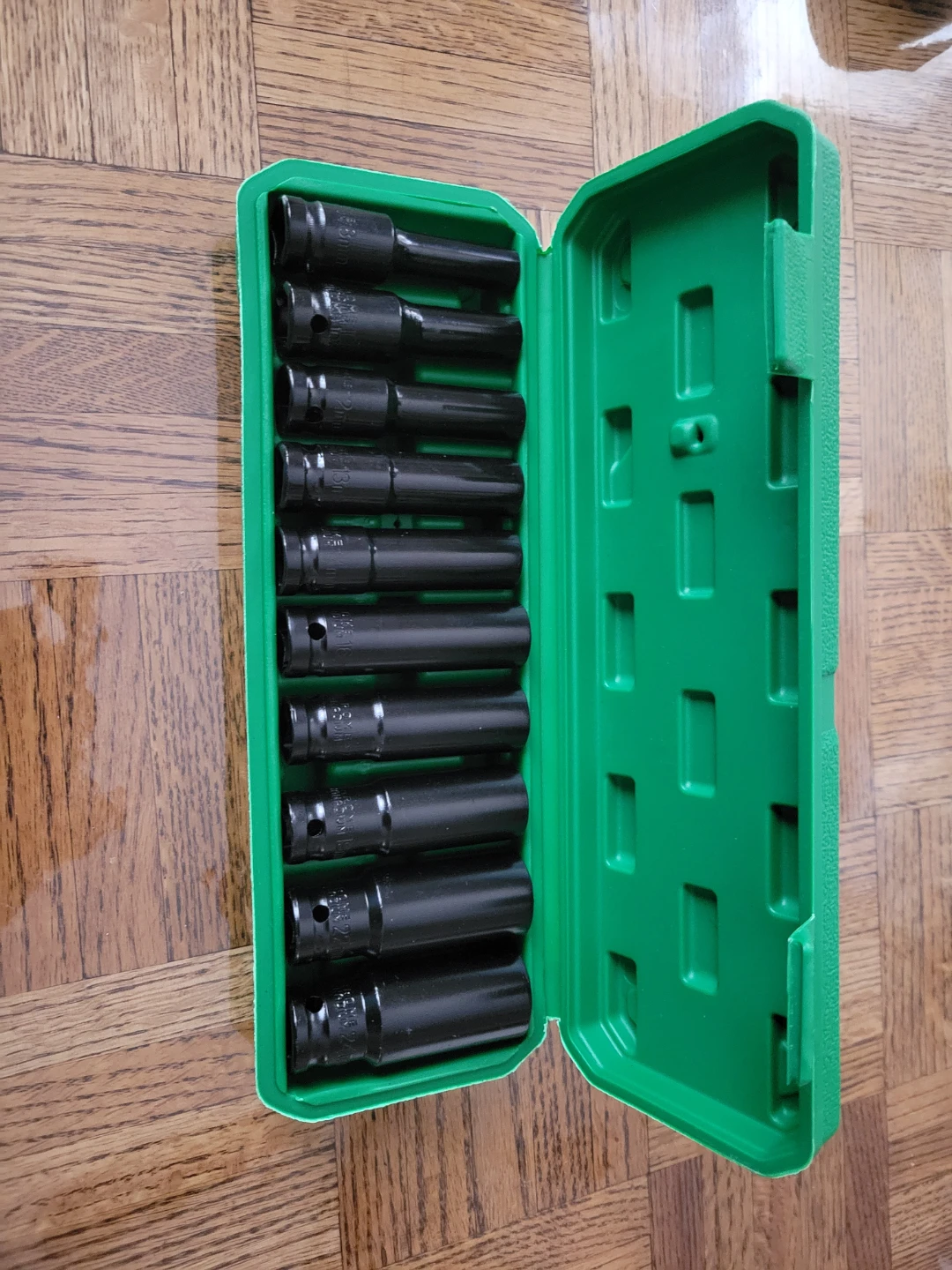 NEW 10 Pc 1/2" Deep Impact Socket Set