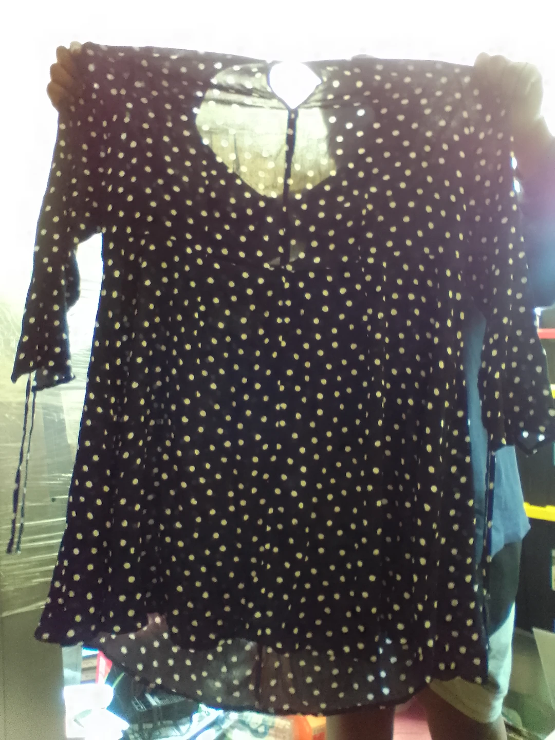 Black Polka Dot Dress