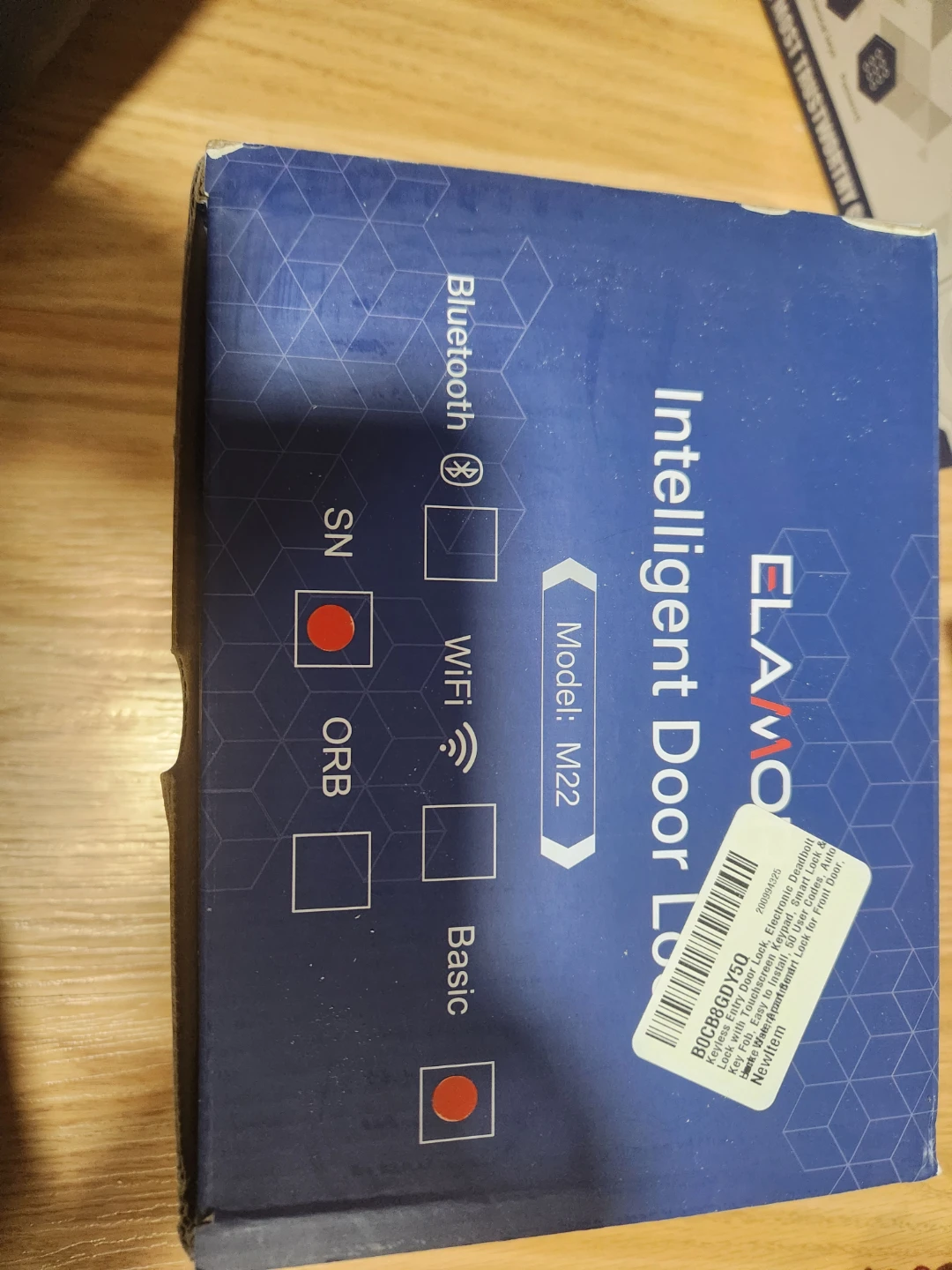 ELAMOR Intelligent Door Lock M22