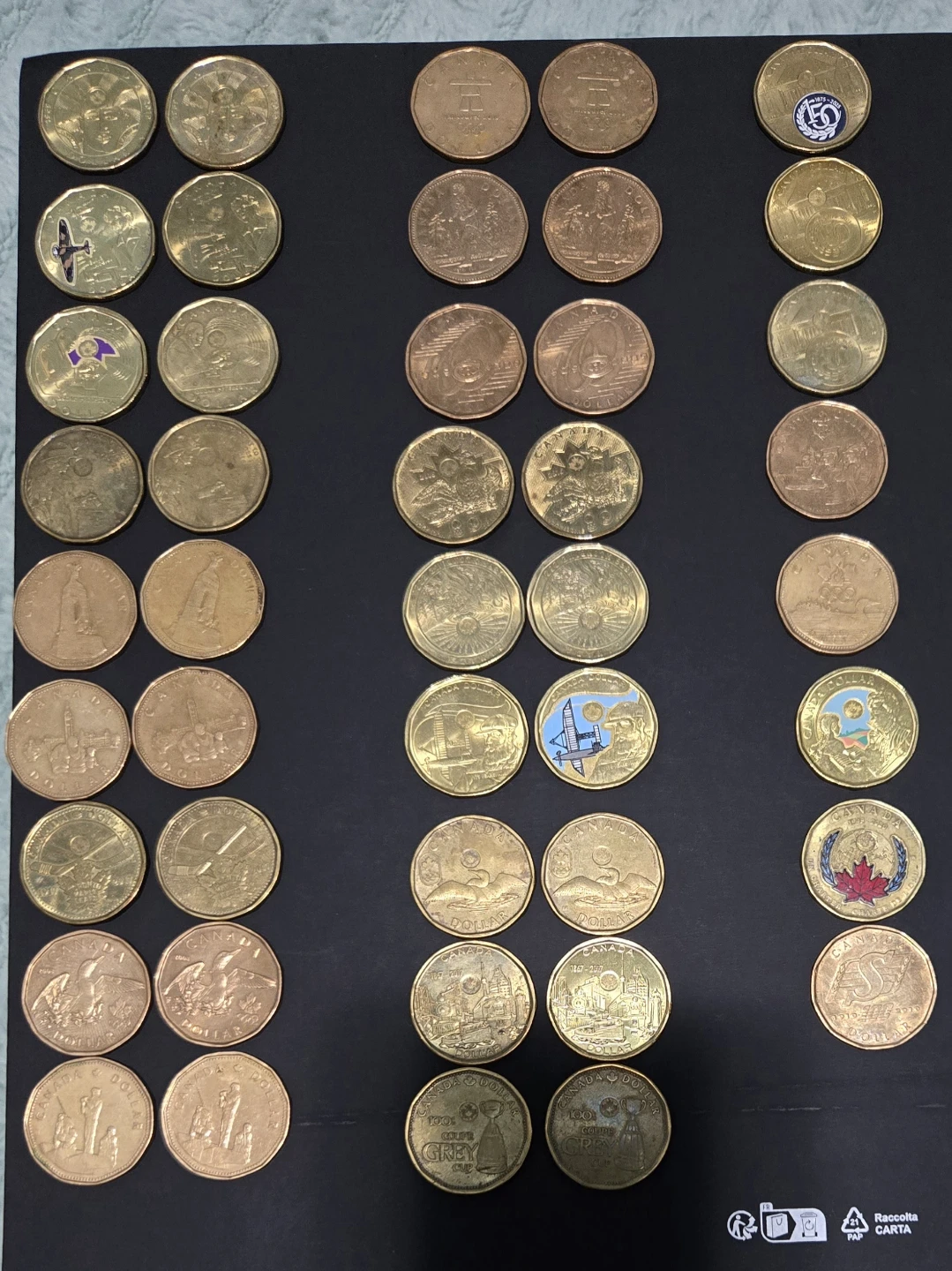 Collection of Toonies