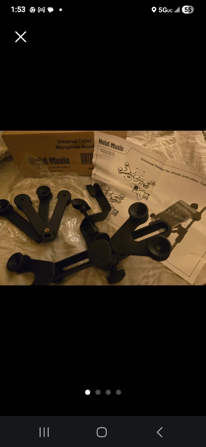 Hola! Music Universal Tablet Microphone Mount - photo 3
