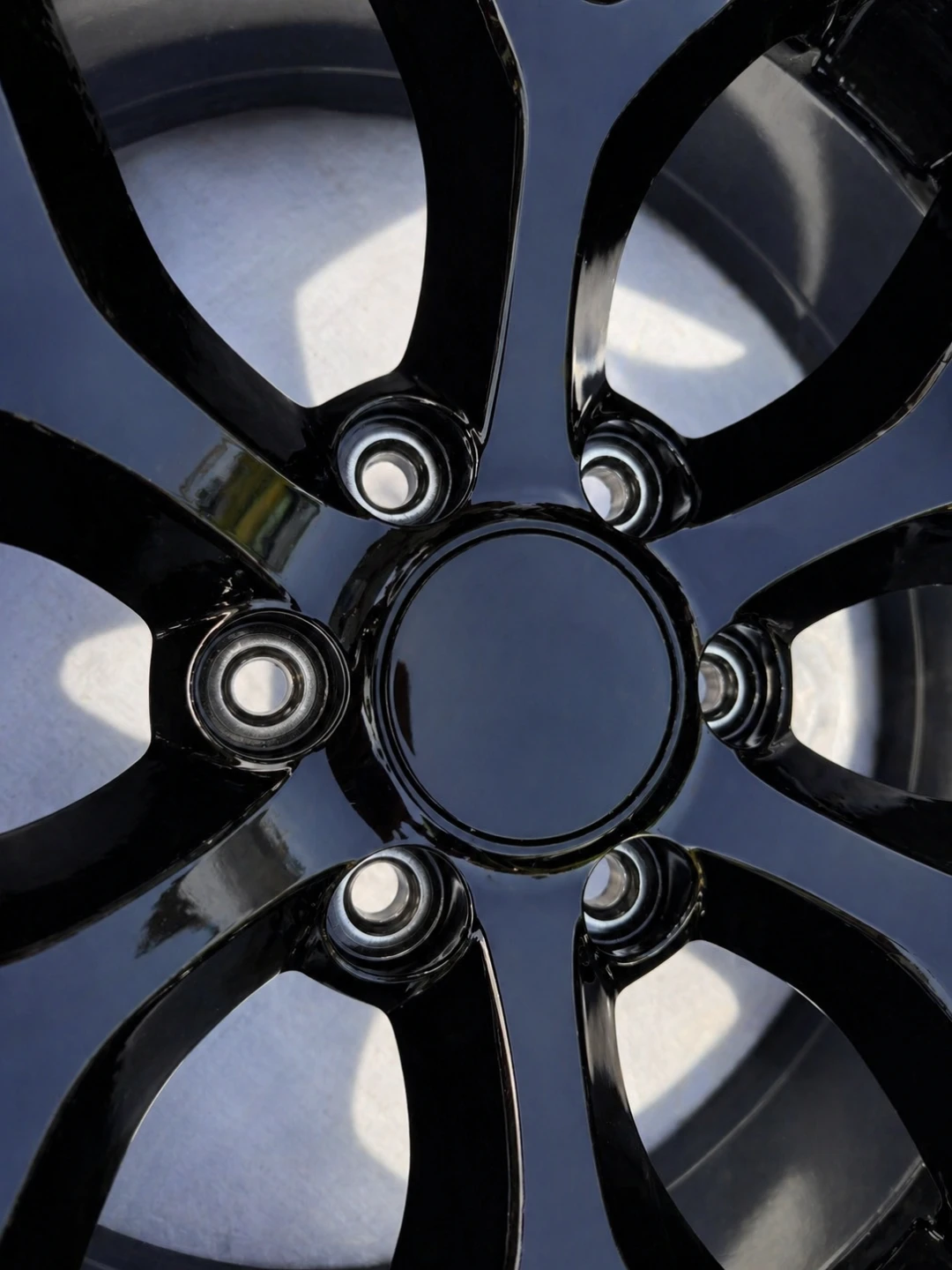 Set of 4 Black Alloy Rims - photo 2