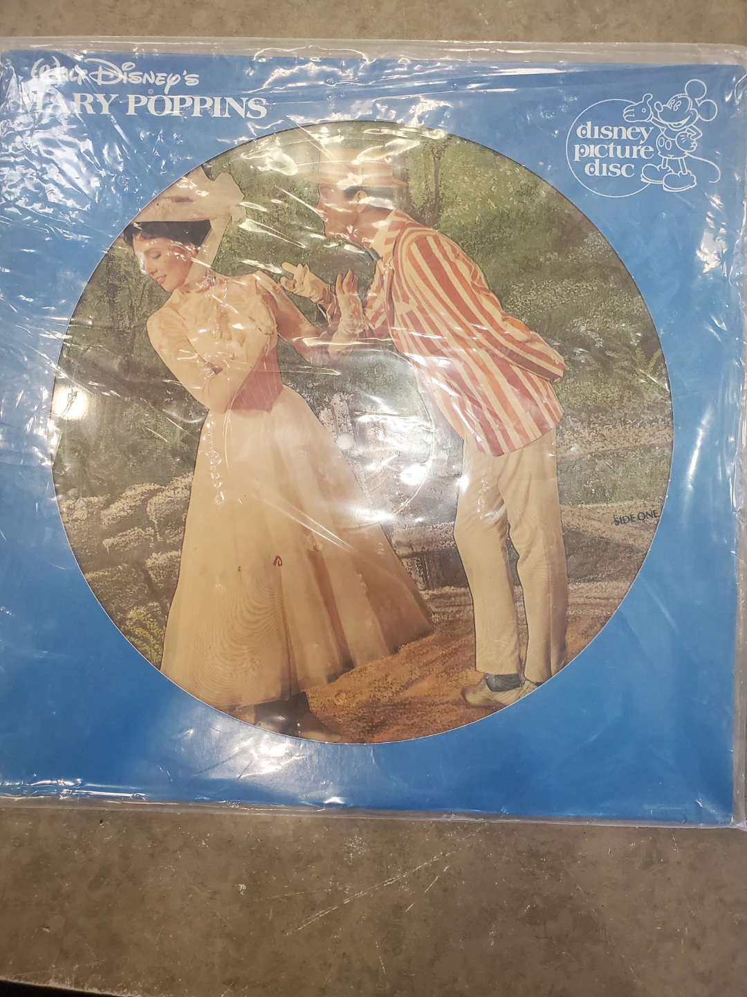 Mary Poppins Disney Picture Disc Vinyl Record