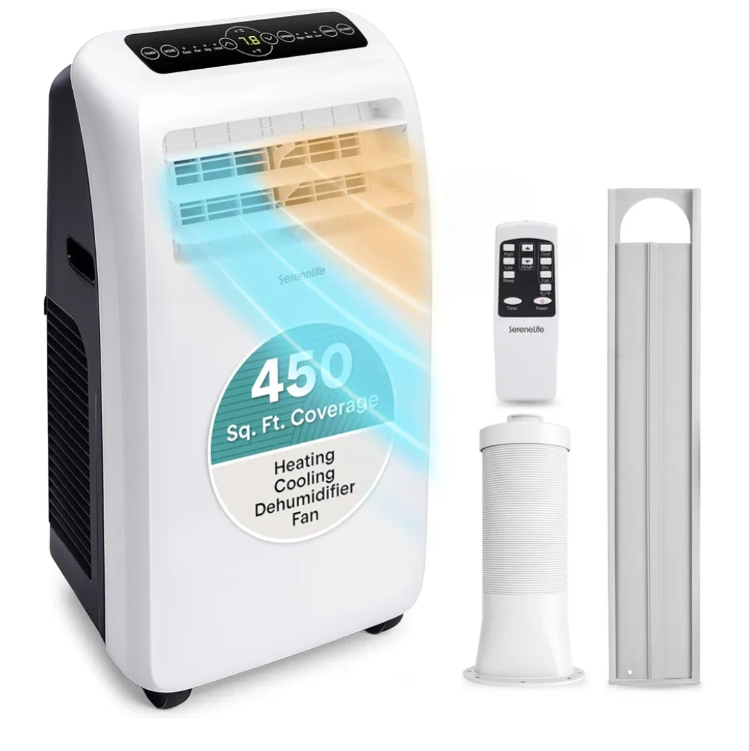 SereneLife Portable Air Conditioner Heater 12,000 BTU