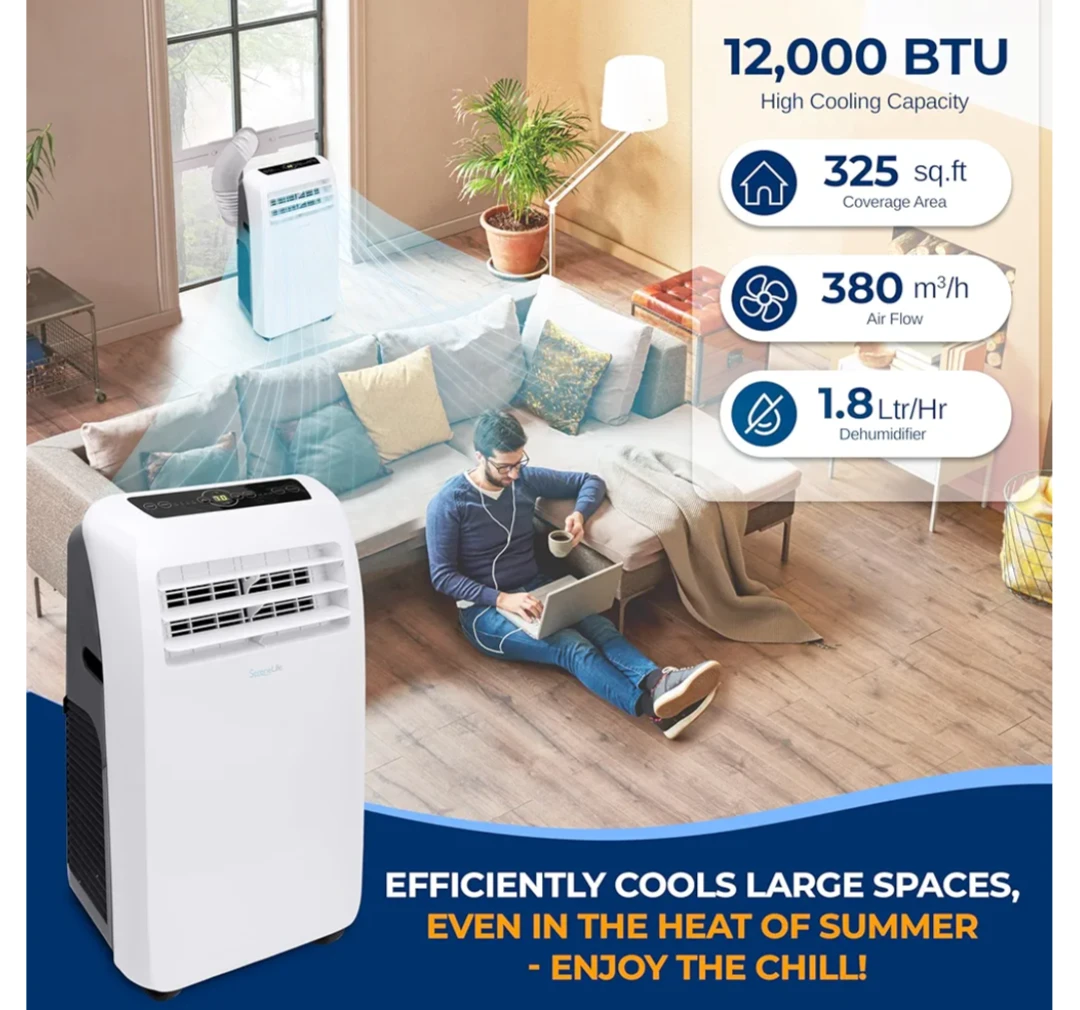 SereneLife Portable Air Conditioner Heater 12,000 BTU - photo 3