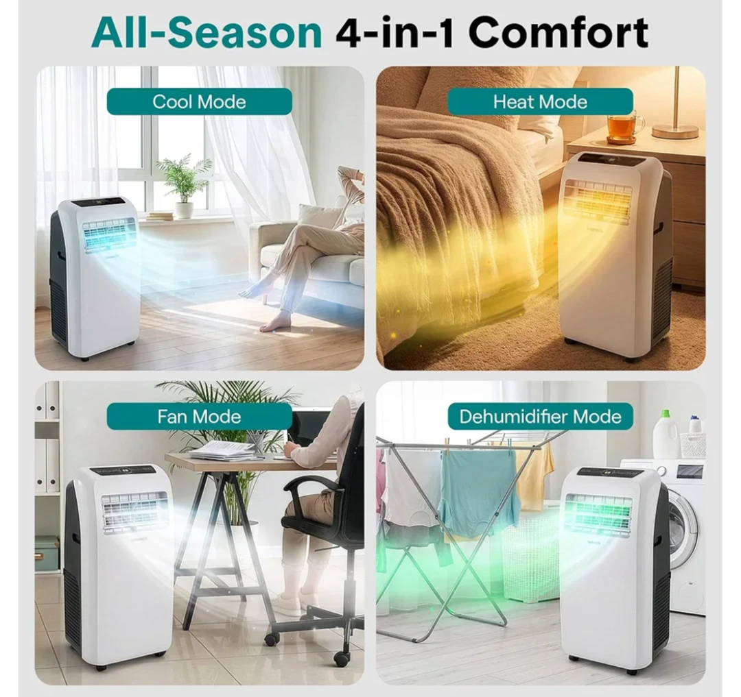 SereneLife Portable Air Conditioner Heater 12,000 BTU - photo 5