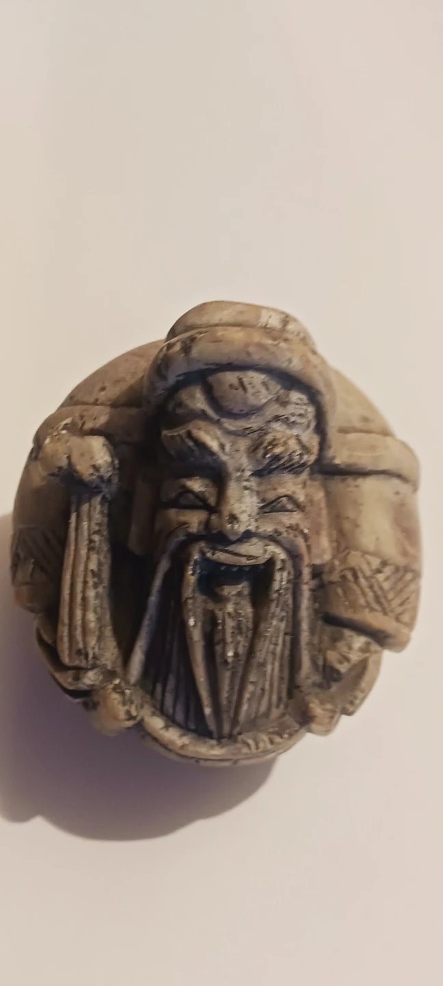 Antique Collectible Asian Carved Stone Figurine