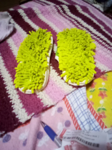 Chenille Mop Slippers - photo 2