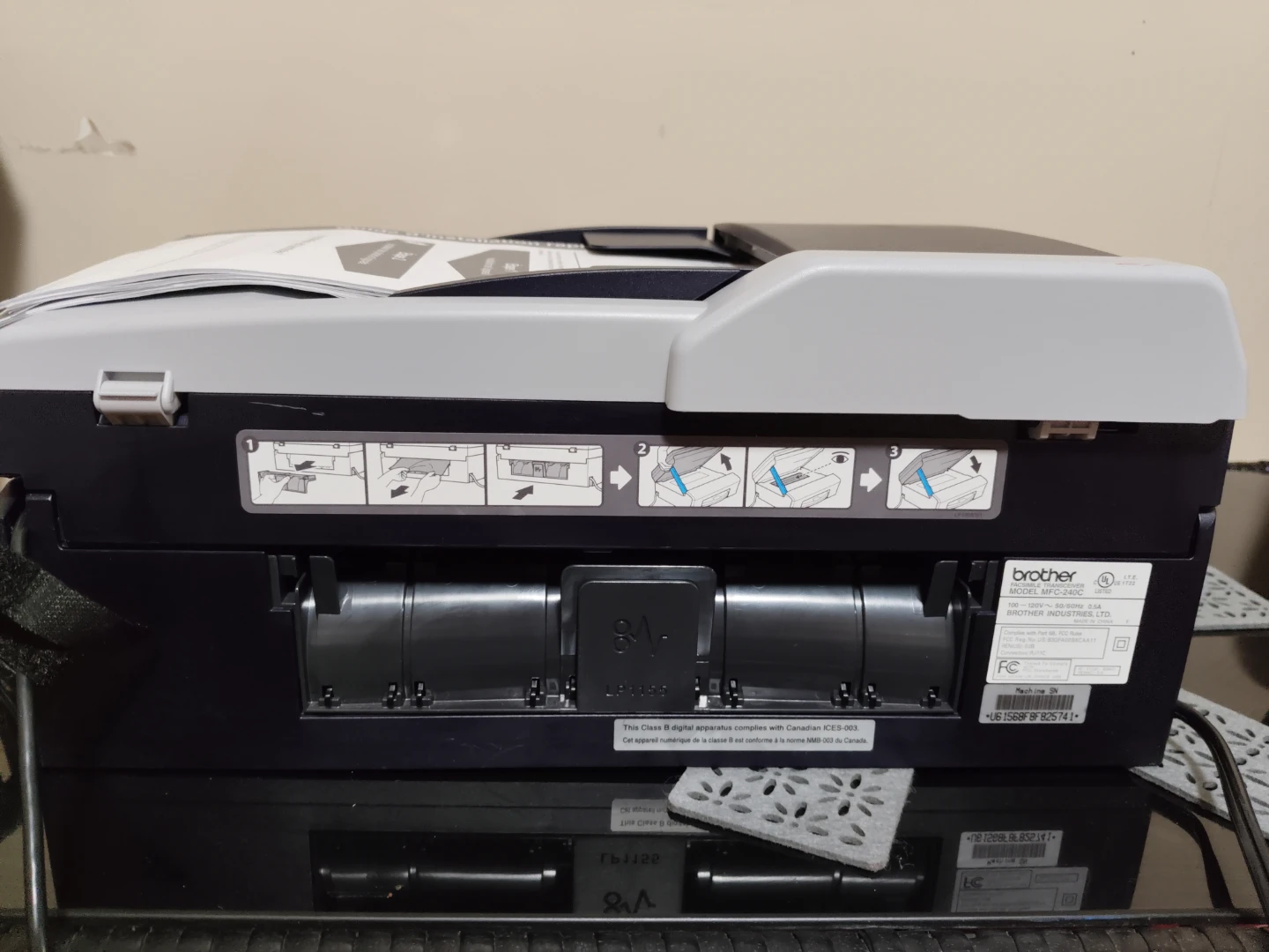 Brother MFC-240C All-in-One Printer/Copier/Scanner/Fax - photo 3