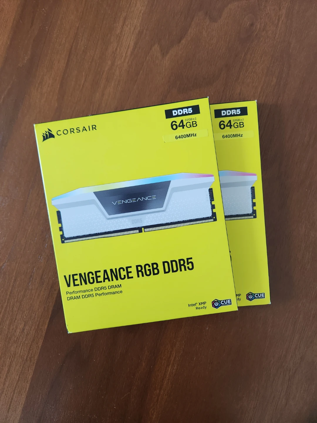 Corsair Vengeance RGB DDR5 64GB 6400MHz CL32 White