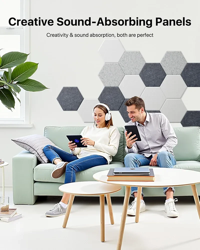Hexagon Acoustic Panels - photo 3
