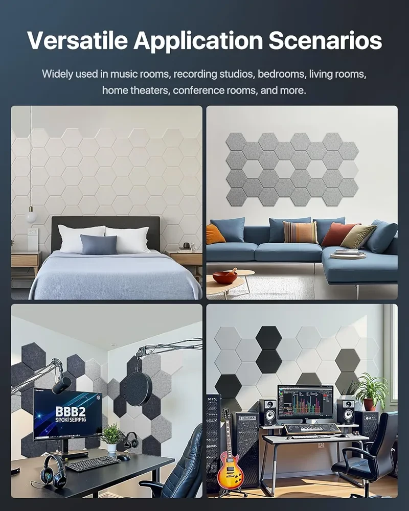 Hexagon Acoustic Panels - photo 4