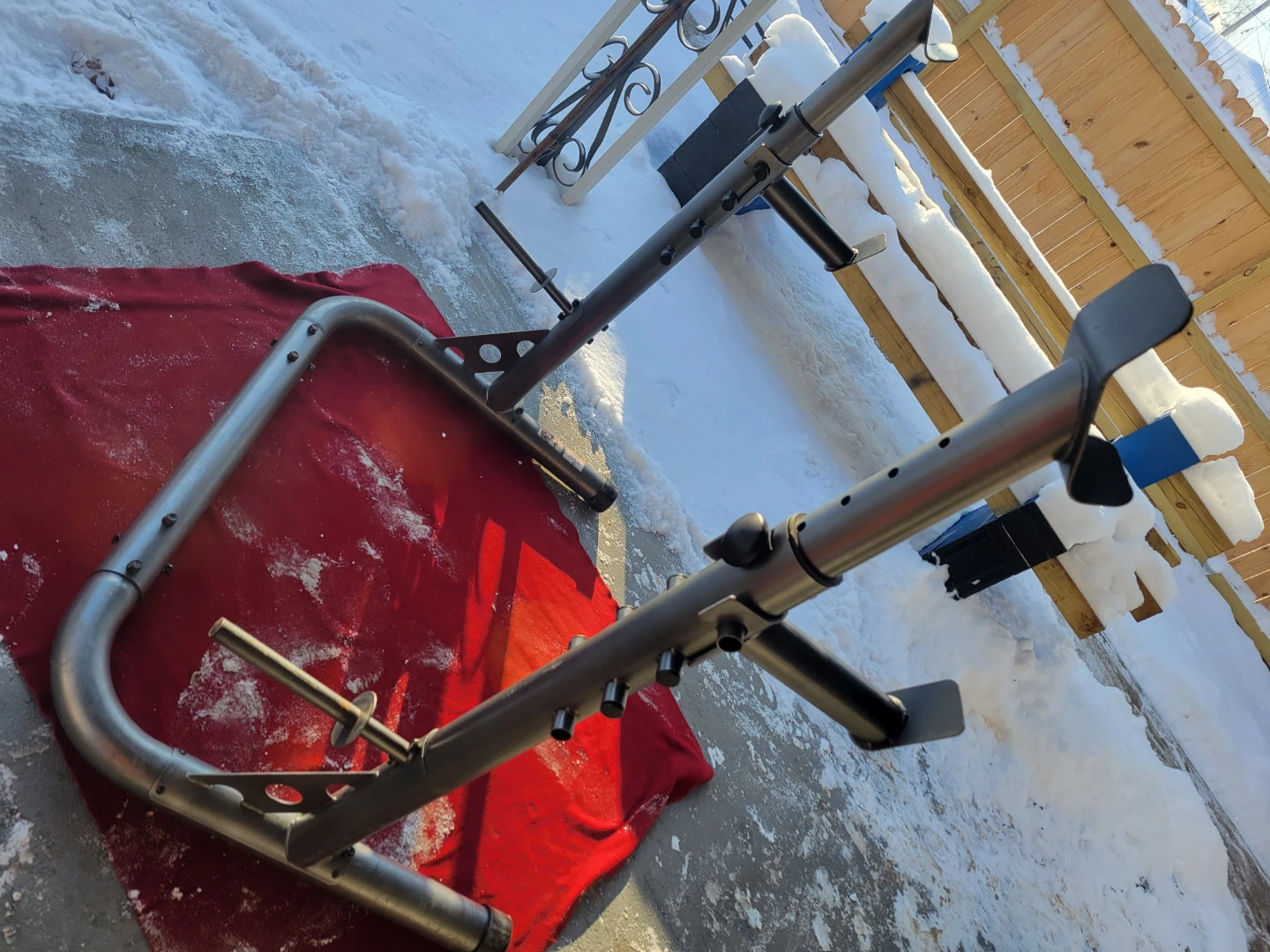 WEIDER SQUAT RACK  ADJUSTABLE - photo 2
