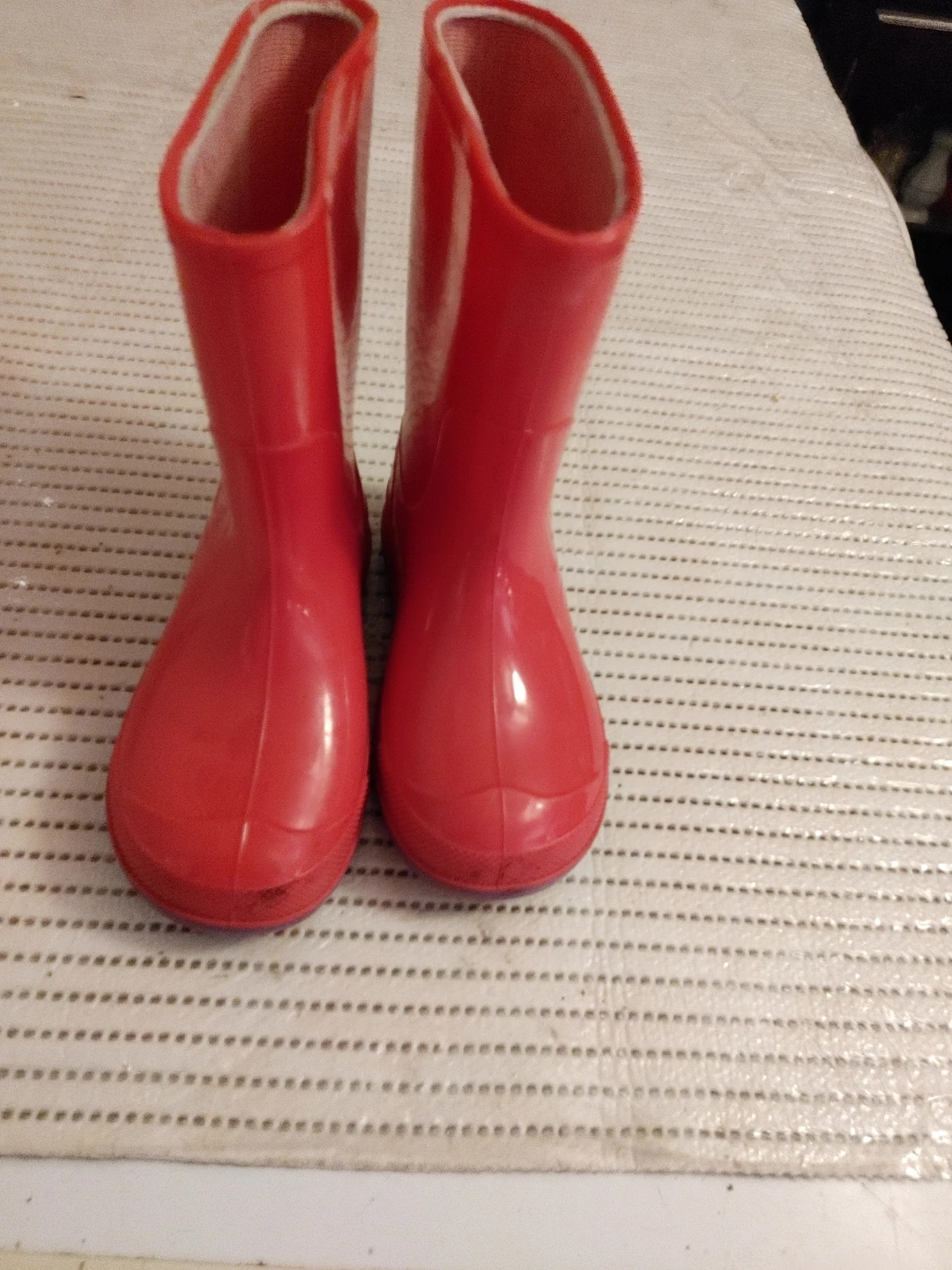 Pink Rubber Rain Boots size 7/8