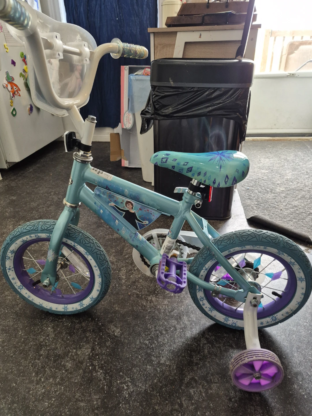 Kids Frozen Bike with Training Wheels - photo 3