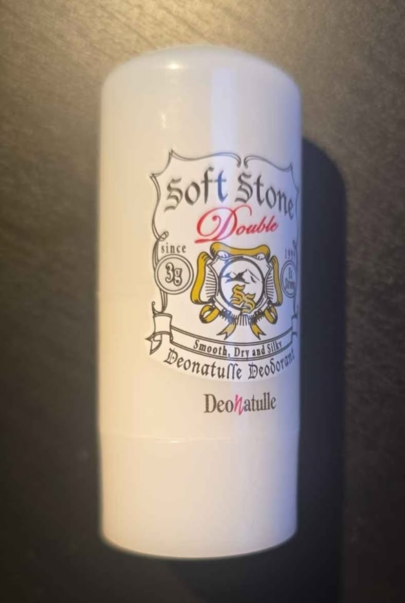 Japanese Soft Stone Double Deodorant Stick 3g