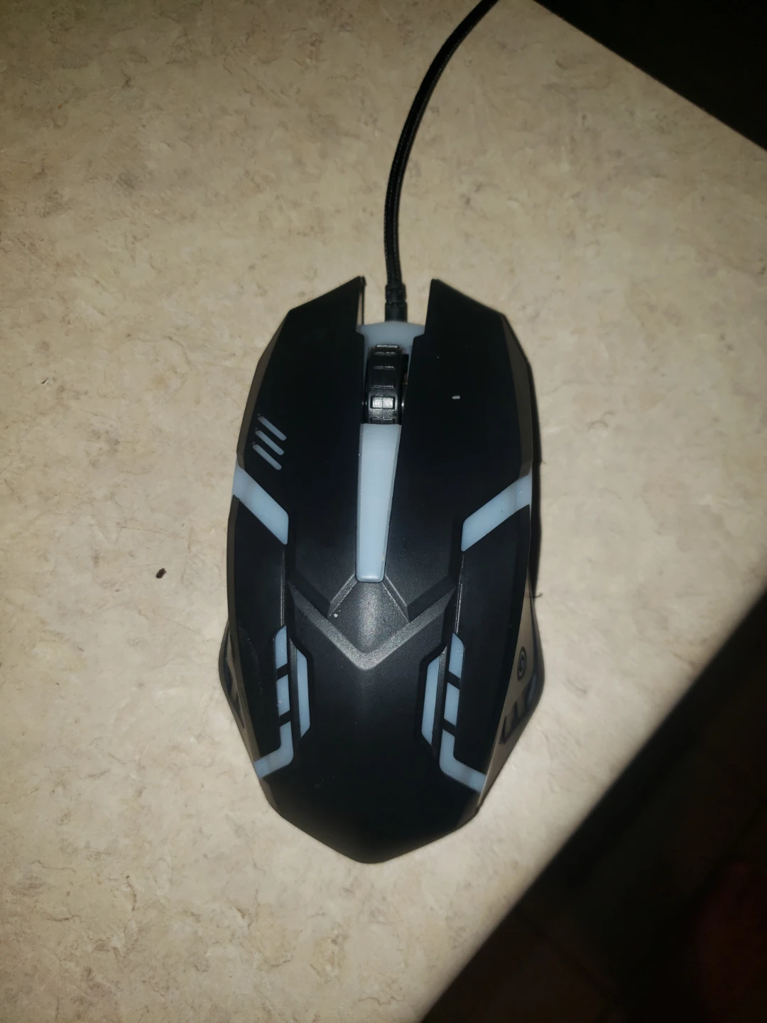 Black Gaming Mouse rgb (WIRED)