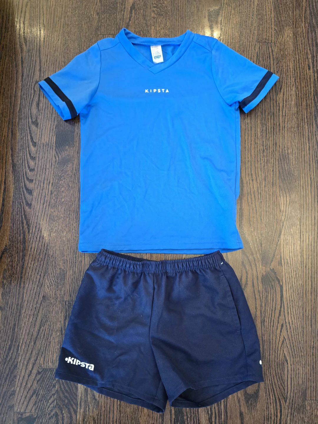 Kipsta Blue T-Shirt and Navy Shorts Set 12Y