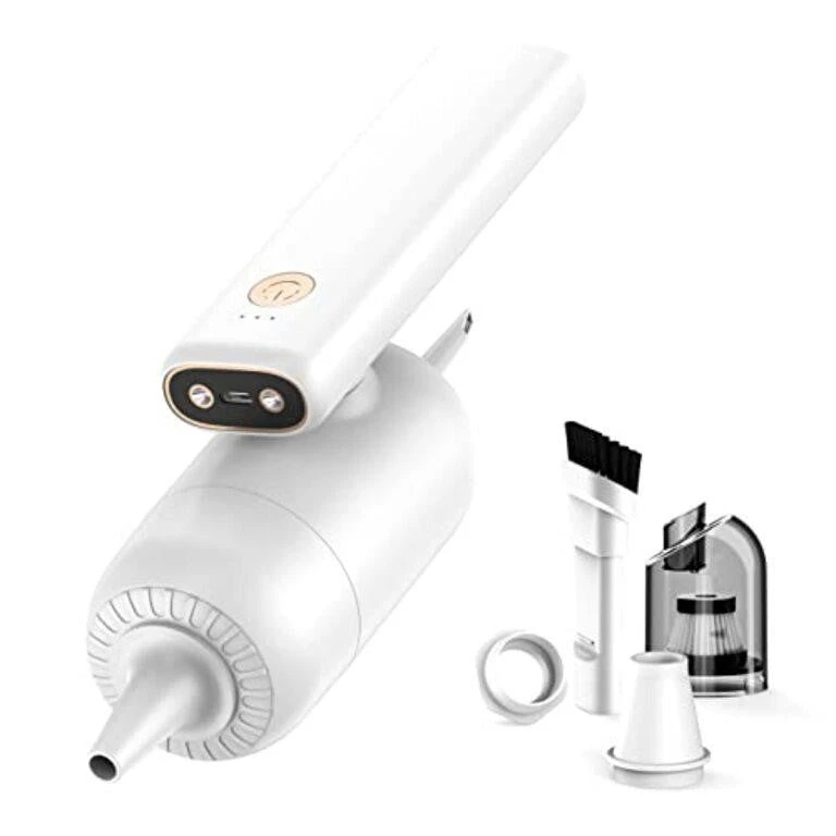 Euclid Official Mini 4-in-1 Handheld Cordless, (Crystal White)