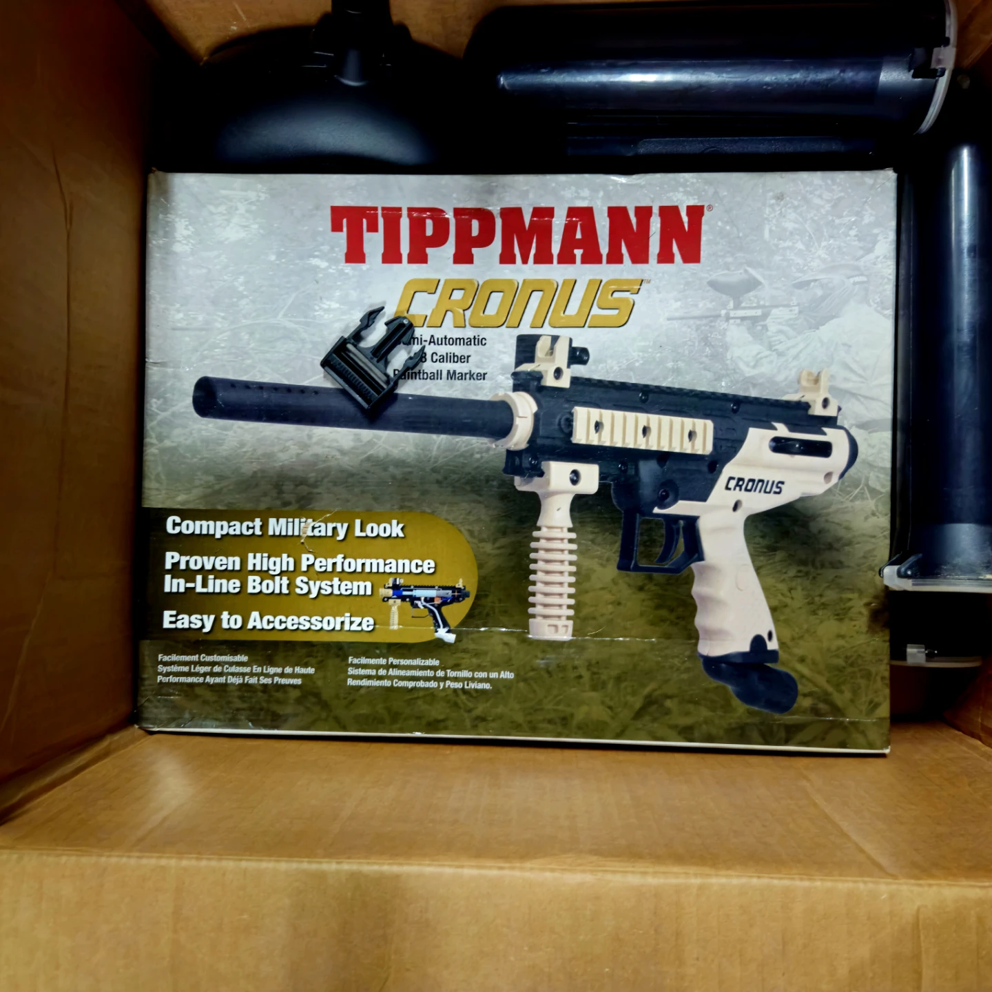 Tippmann Cronus .68 Caliber Paintball Marker Package