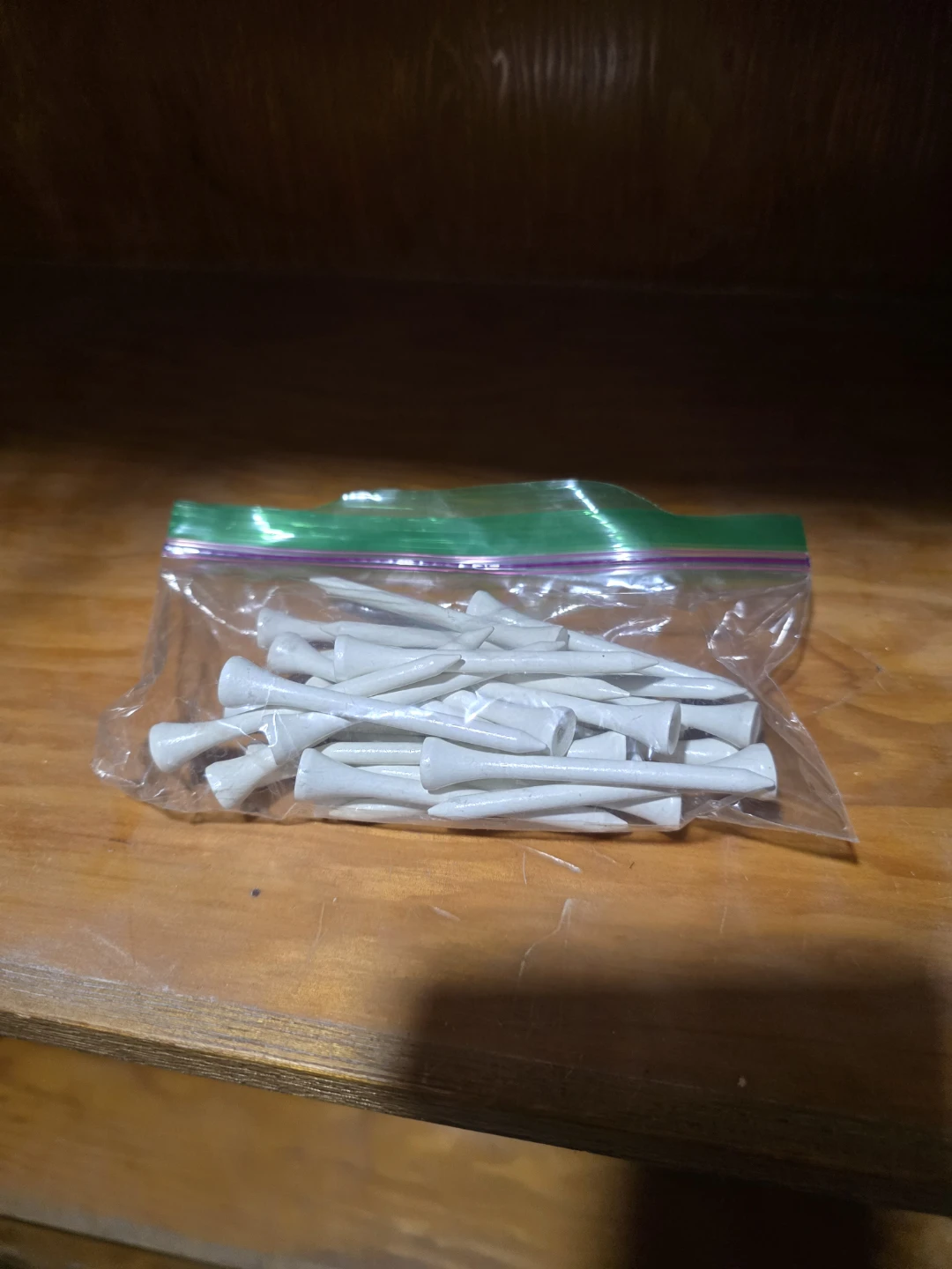 White Golf Tees (approx. 20)