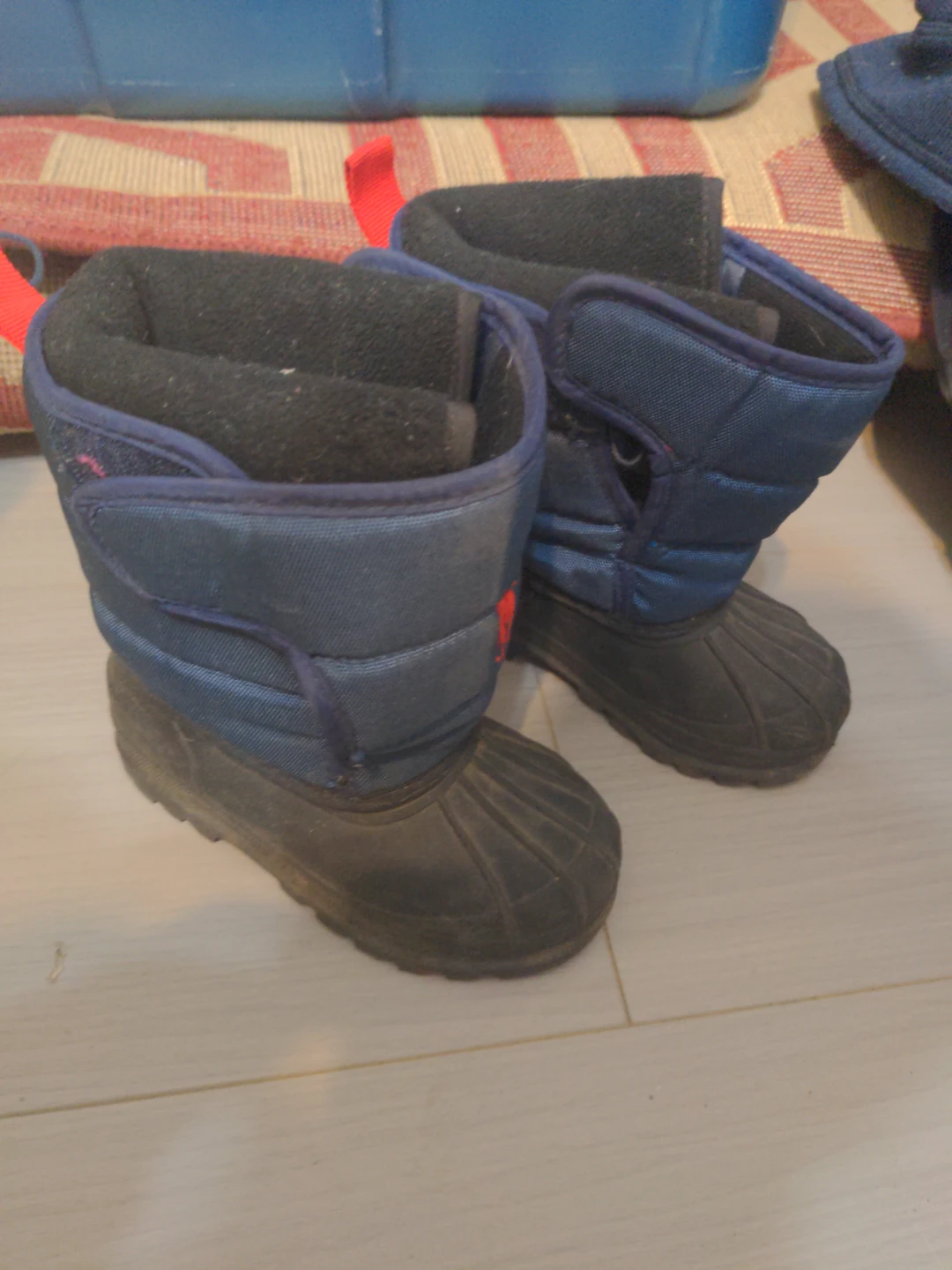 Polo Kids Blue Winter Boots
