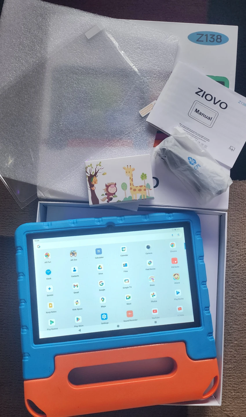ZIOVO Z138 Kids Tablet with Protective Case - photo 2
