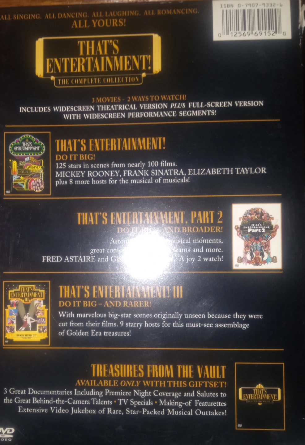 That's Entertainment! Complete 4 Dvd Collector's Edition - photo 2