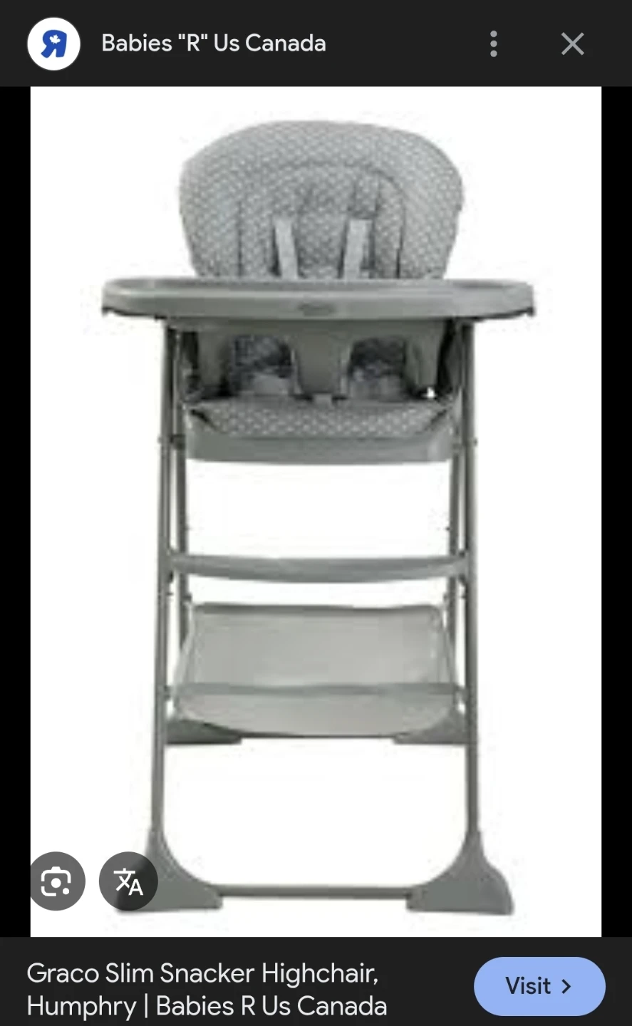 Graco Slim Snacker Highchair