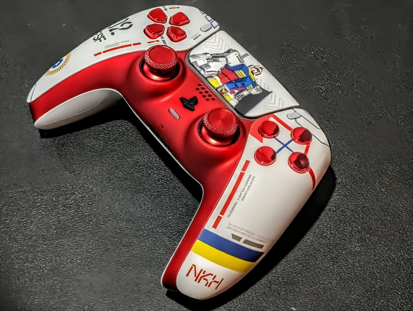 Custom Gundam PS5 DualSense Controller (TMR Upgraded) - photo 2