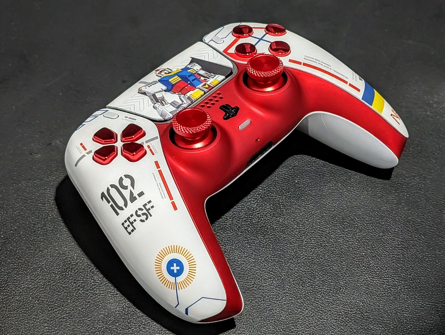 Custom Gundam PS5 DualSense Controller (TMR Upgraded) - photo 3