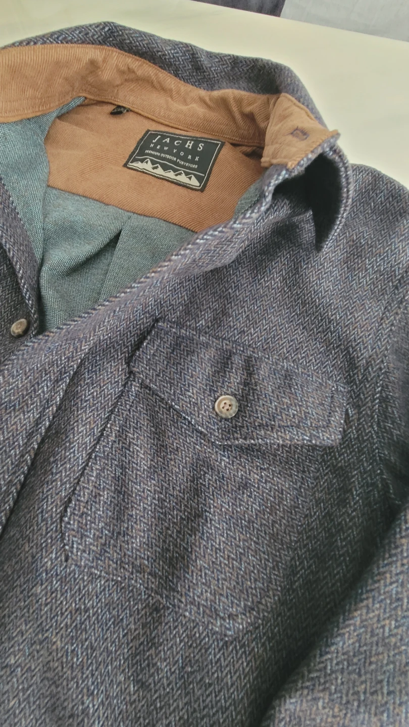 Jachs NY Herringbone Flannel Shirt Jacket - photo 2