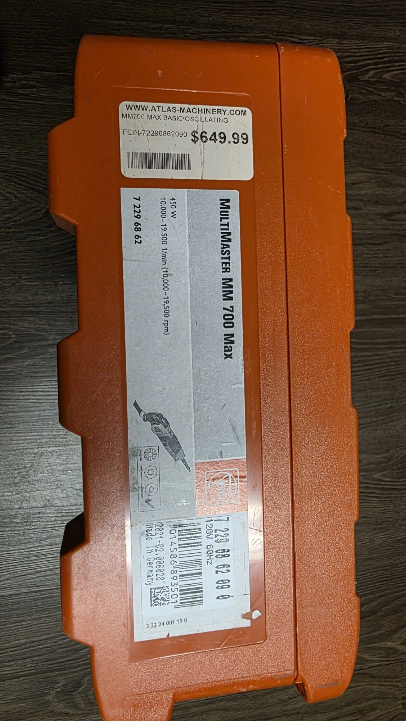 Fein Multimaster MM 700 Max Oscillating Tool Kit
