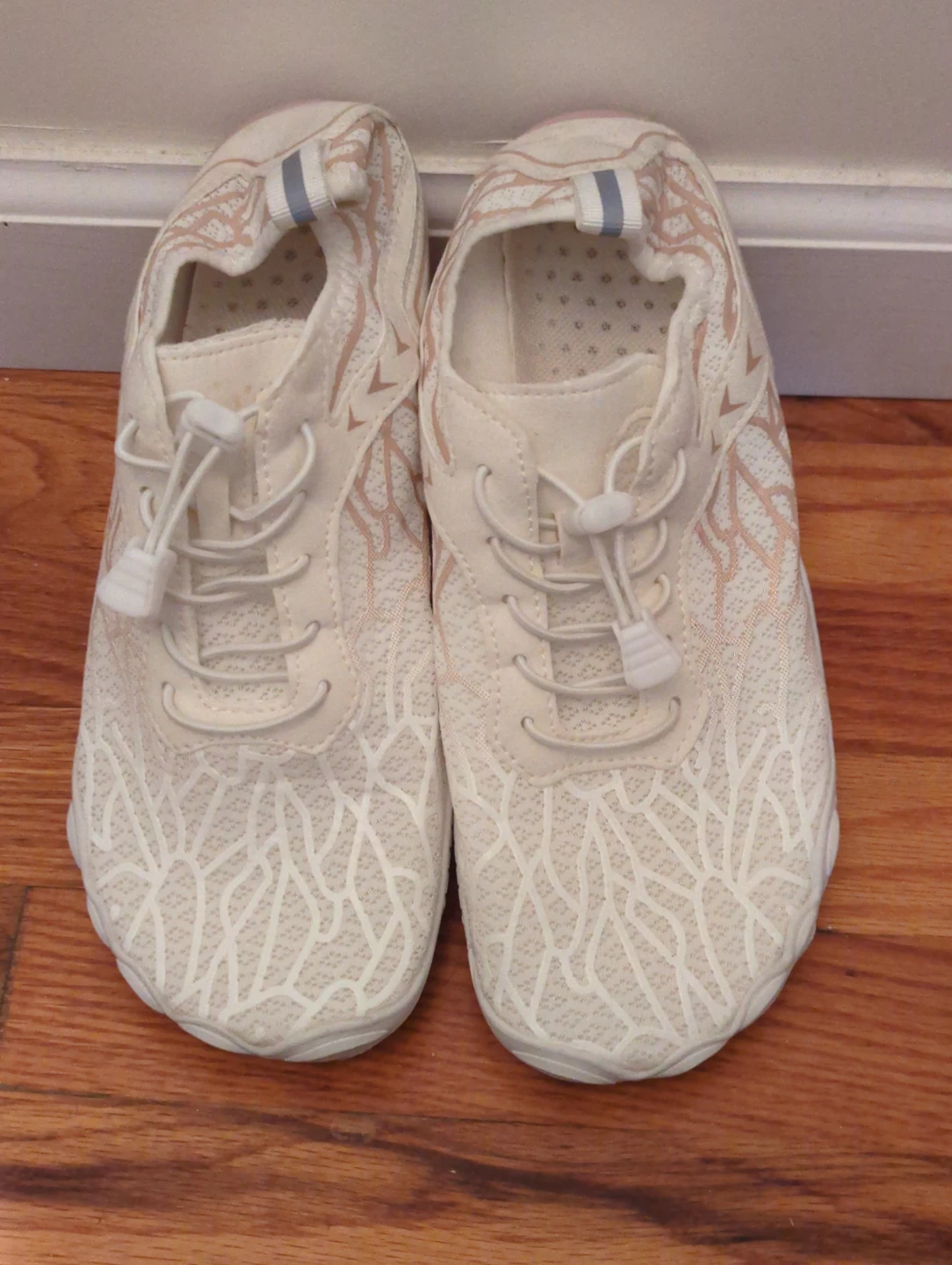 Women's Aqua Water Shoes white+pink