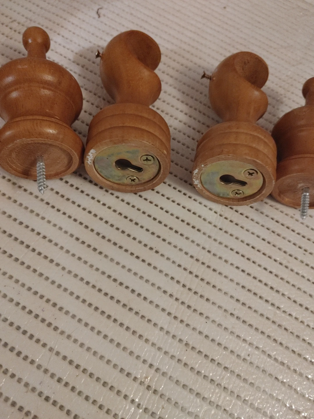 Wooden Curtain Rod Brackets Set - photo 2