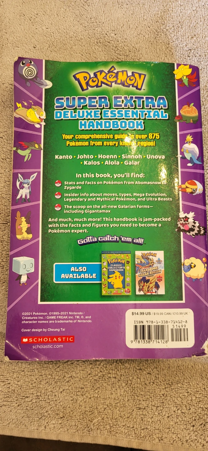 Pokemon Super Extra Deluxe Essential Handbook - photo 2