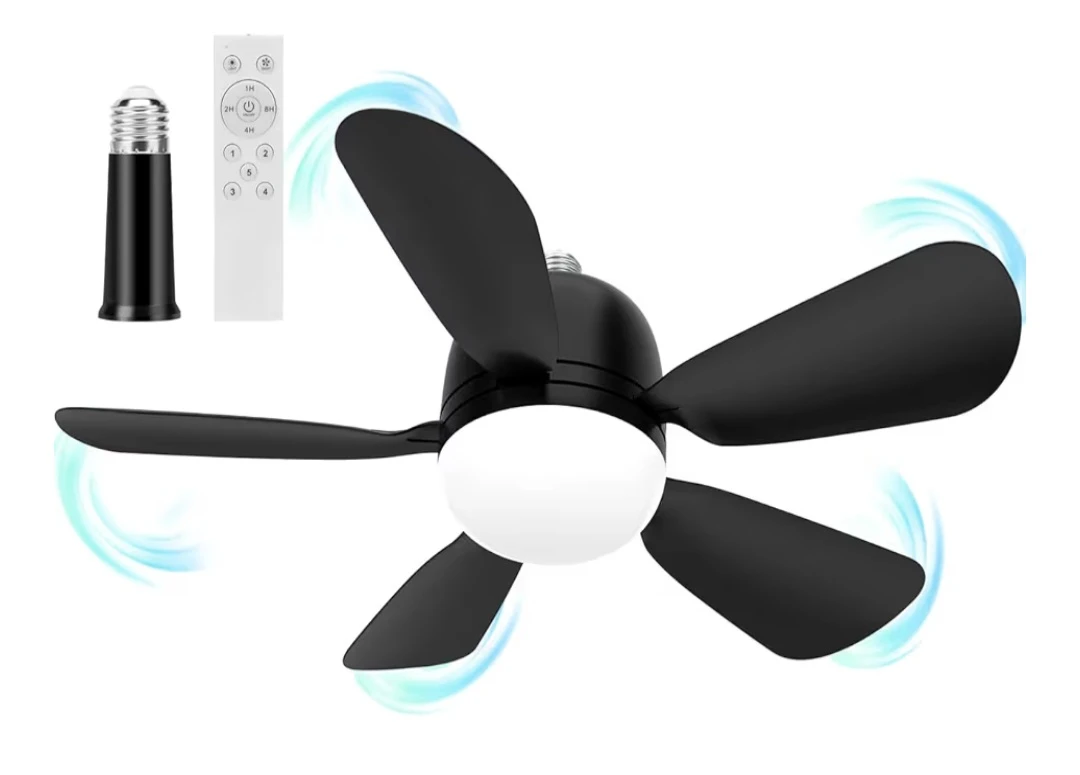 Ceiling Fan With Light And Remote