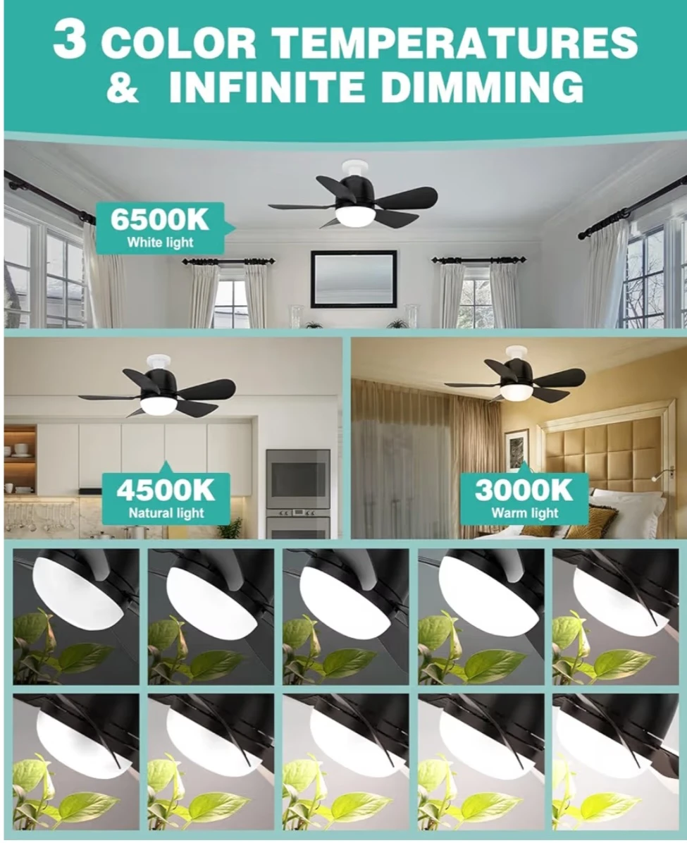Ceiling Fan With Light And Remote - photo 3