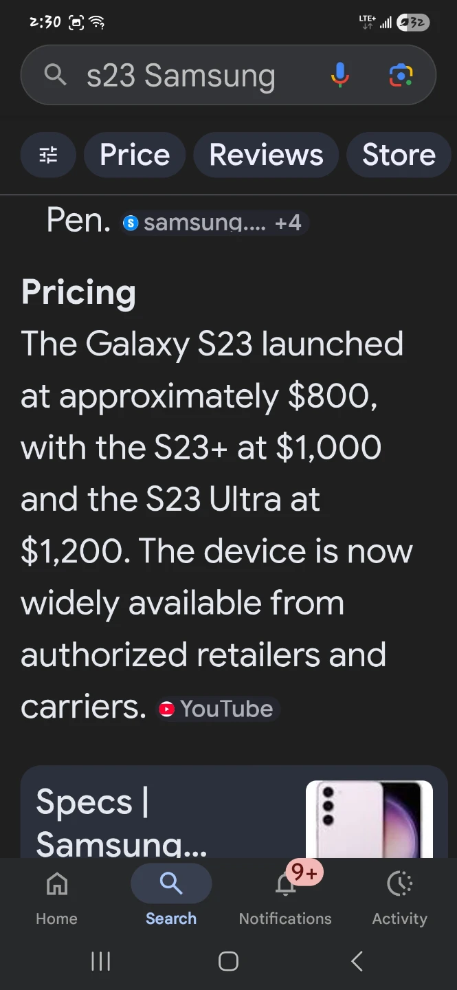 S23 Samsung