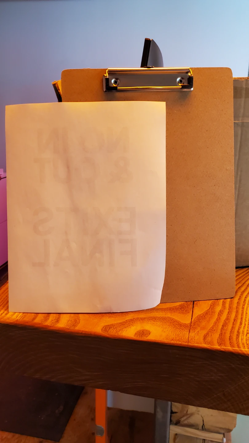 Kraft Clipboard with Metal Clip