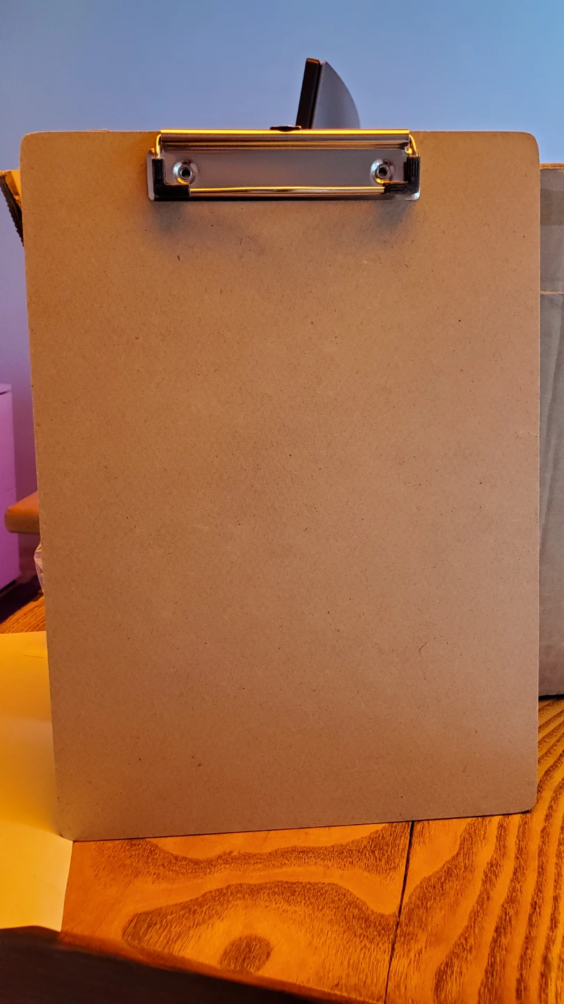 Kraft Clipboard with Metal Clip - photo 2