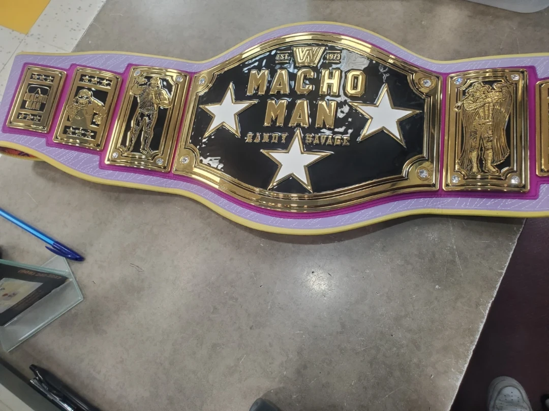Macho Man Randy Savage Championship Belt Replica - photo 4