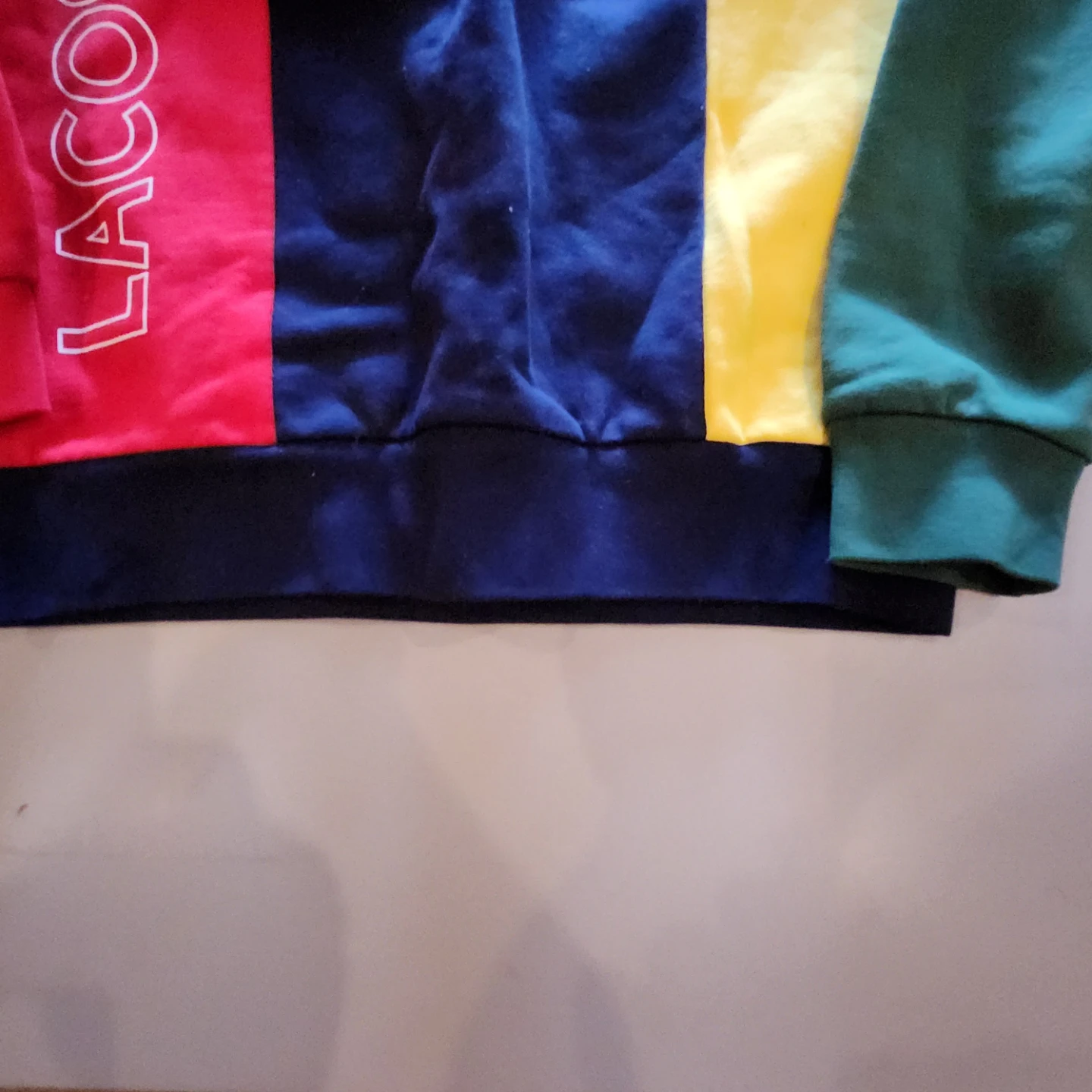 Lacoste Colorblock Crewneck Sweatshirt - photo 5