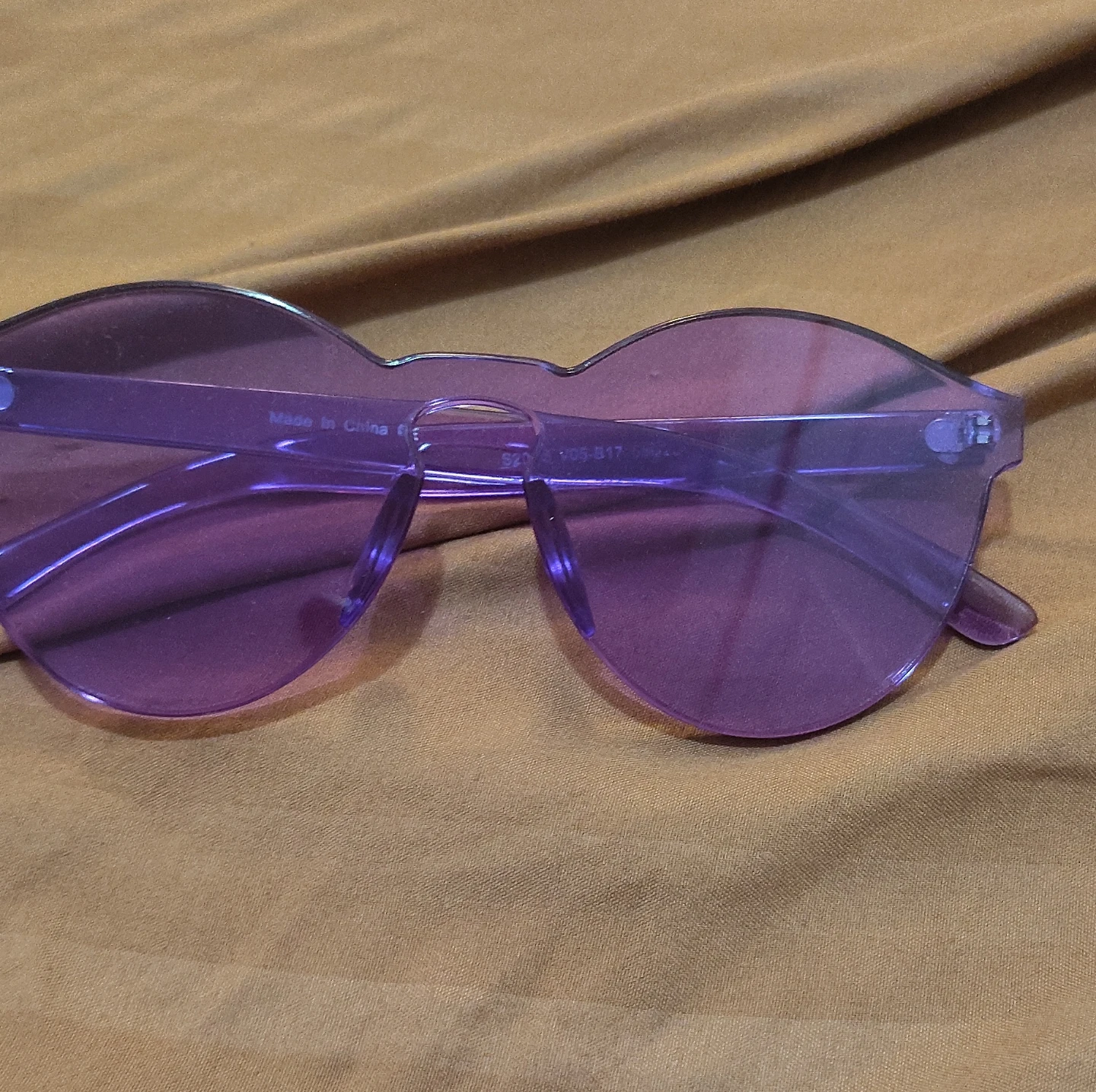 Purple Lens Sunglasses