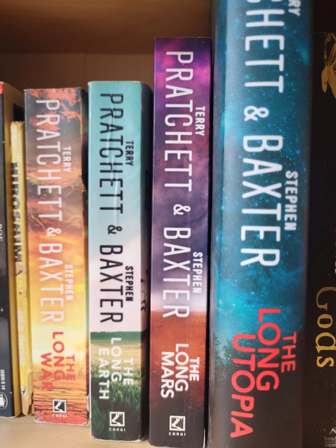 Terry Pratchett & Stephen Baxter Long Earth Saga Books