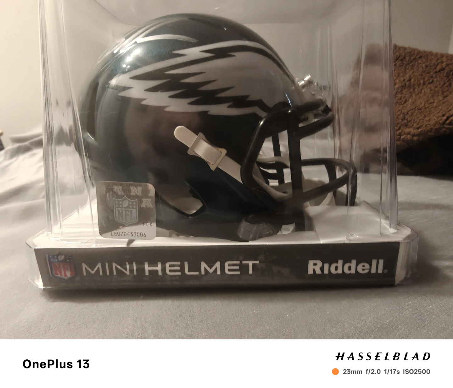 Philadelphia Eagles Brandon Graham Signed Mini Helmet
