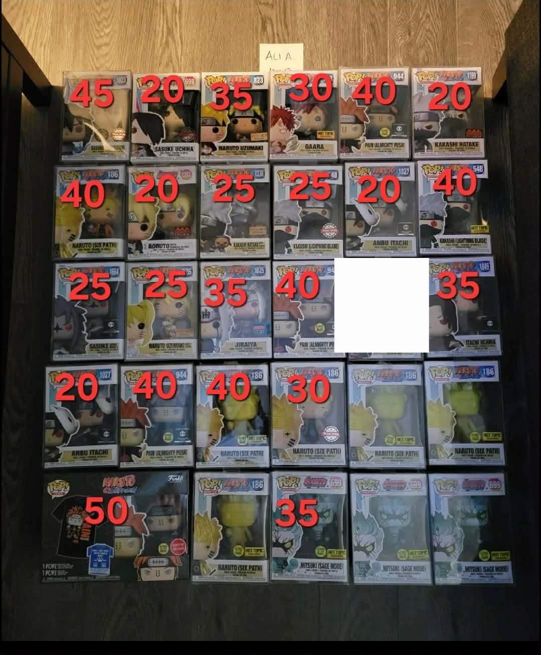 Funko Pop! Naruto & Boruto Figures