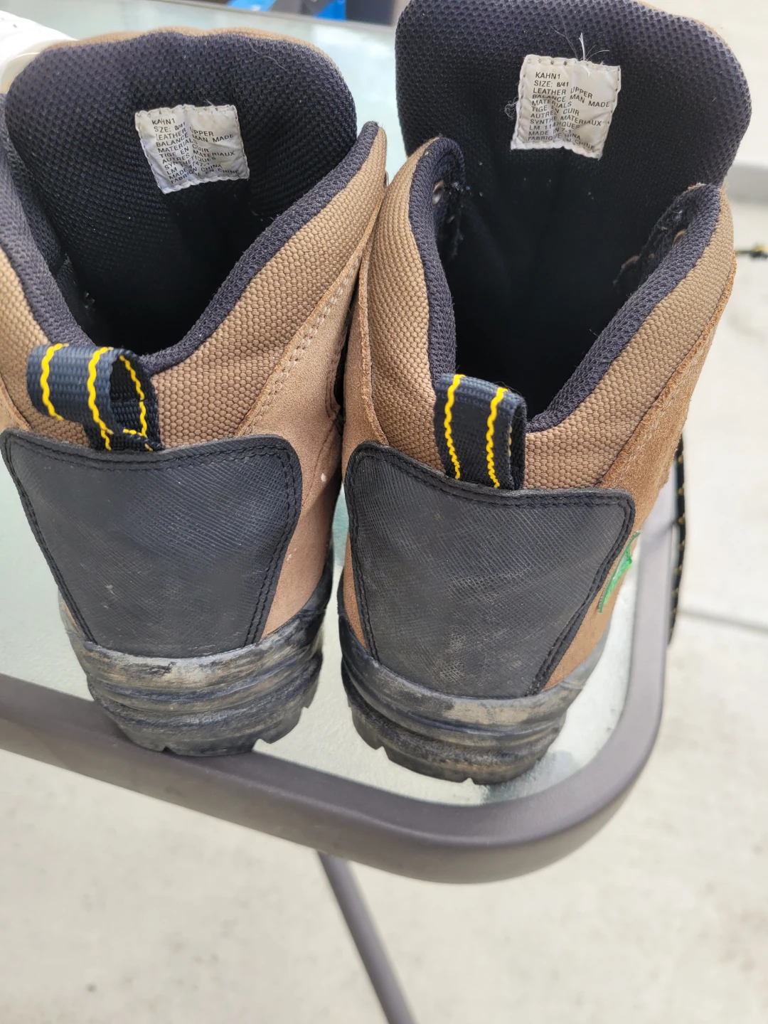 Workload Steel Toe Work Boots - Brown Steel toes safety boots - photo 4