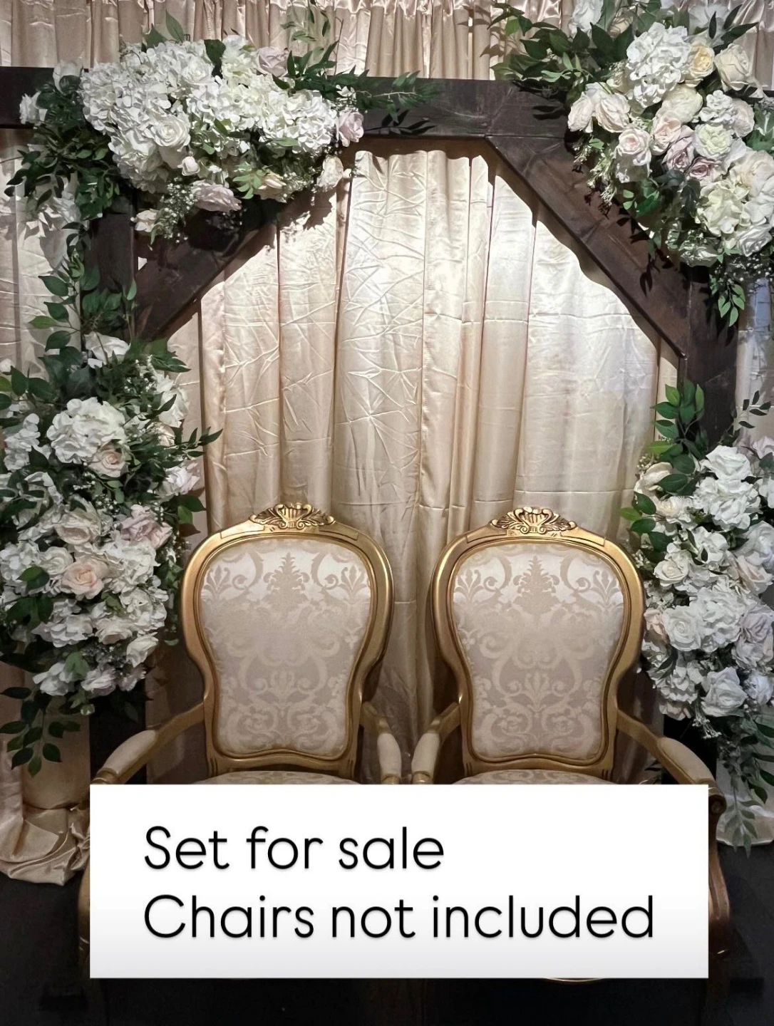 Wedding Arch with Floral Decor